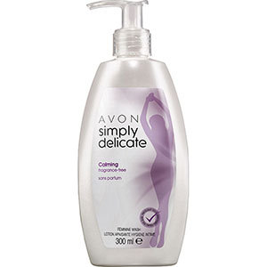 Simply delicate Beruhigende Intim-Waschlotion ohne Duftstoffe 300 ml