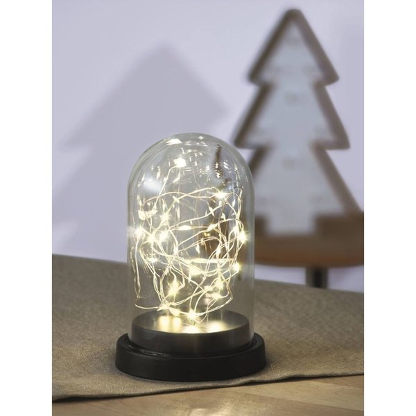 Geschenk-Idee - Glaskuppel mit Lichterkette