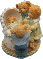 Sammlerstück - Lovable Teddies "Celebration Bears"