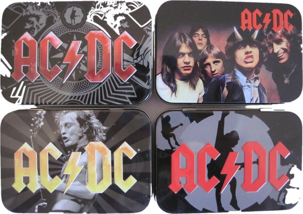 AC/DC - Original Metalldosen-Set
