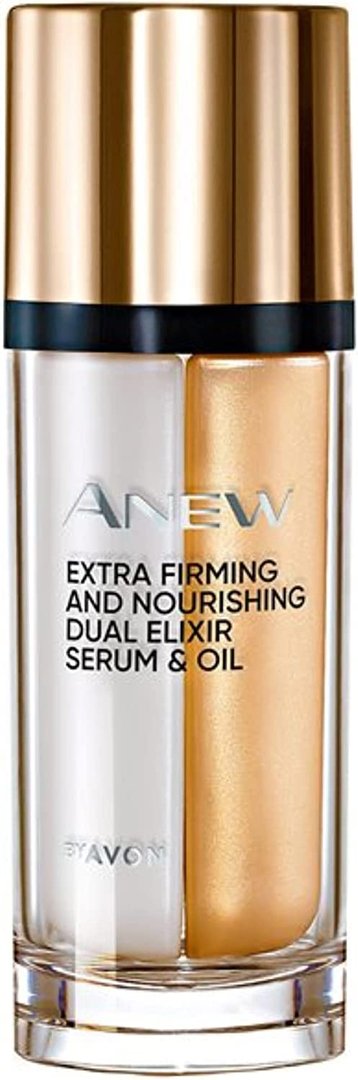 AVON ANEW EXTRA FIRMING AND NOURISHING DUAL ELIXIER SERUM & OIL