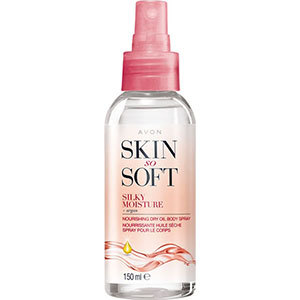 skin so soft silky moisture Pflegespray mit Arganöl 150 ml