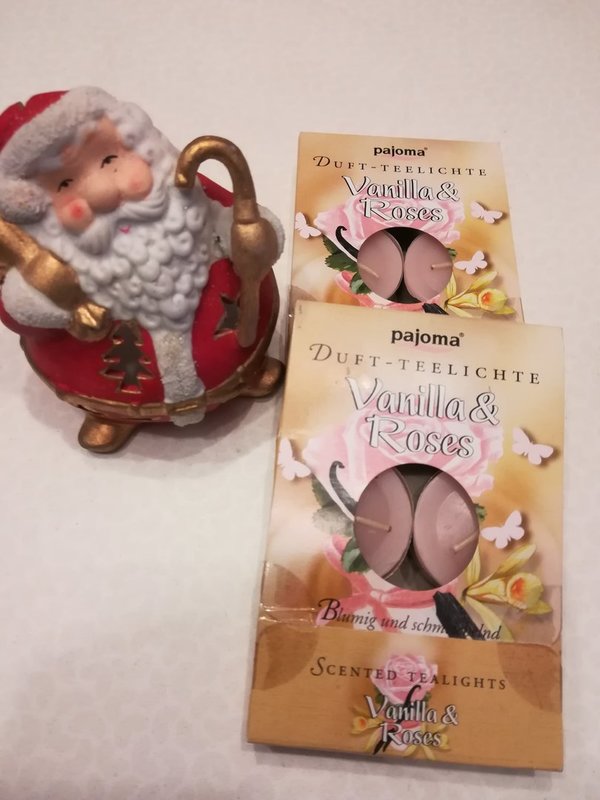 Vanilla & Roses 6 er Packung Teelicht