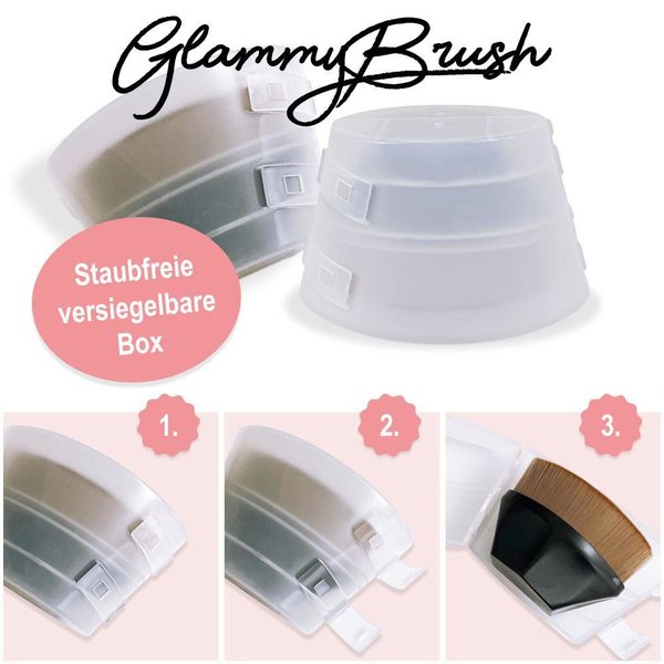 GlammyBrush - Make-Up Pinsel + Case