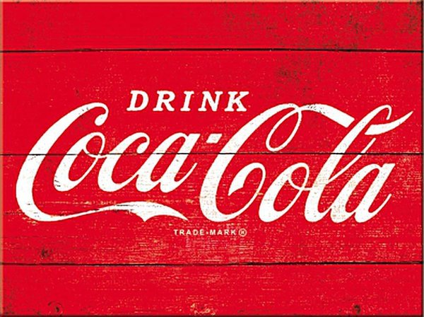 Nostalgic-Art, Magnet Coca-Cola - Logo red