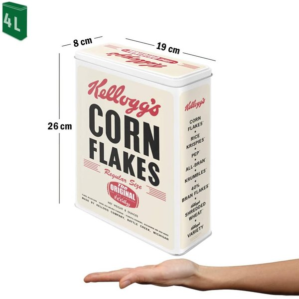 Nostalgic Art Large Vorratsdose Kellogg´s Corn Flakes Retro Package