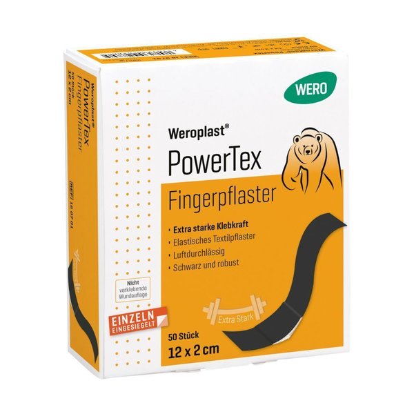 Fingerpflaster Weroplast® PowerTex 50 Stk